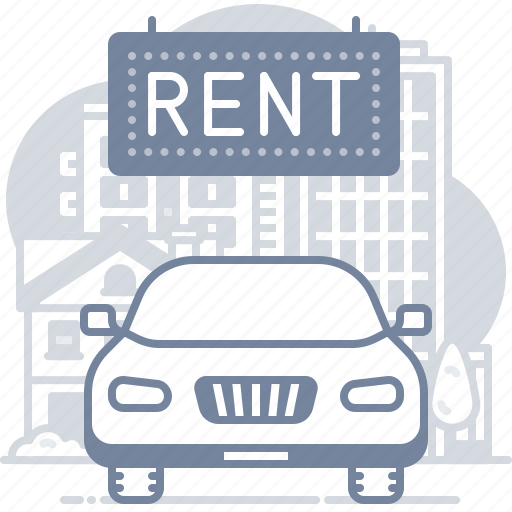 Rent, car, service, transport icon - Download on Iconfinder