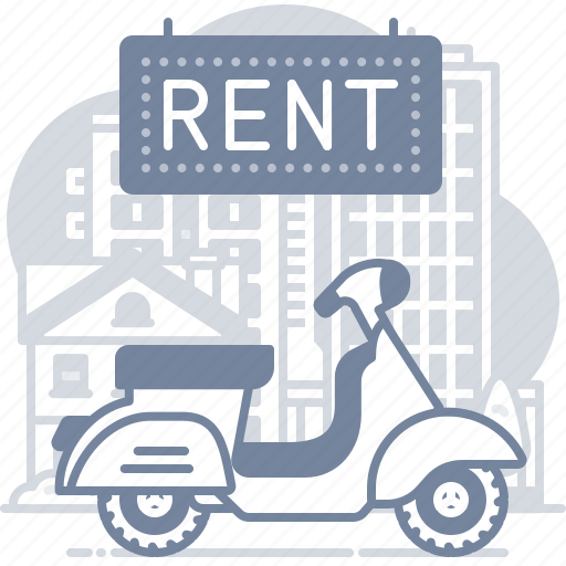 Rent, bike, service, transport icon - Download on Iconfinder