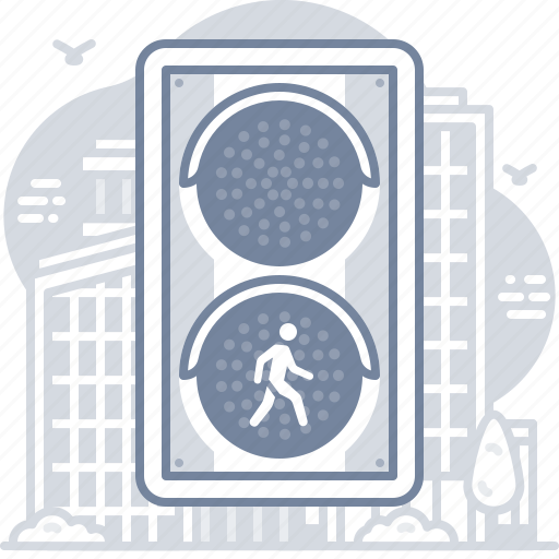 Traffic, lights, pedestrian icon - Download on Iconfinder