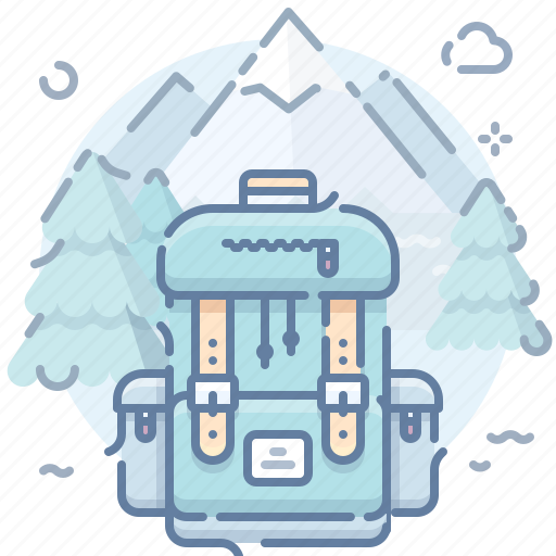Backpack, camping icon - Download on Iconfinder
