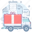 car, delivery, truck 