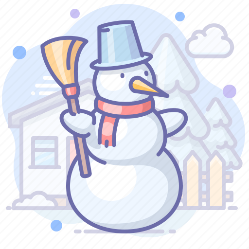 Broom, snowman icon - Download on Iconfinder on Iconfinder
