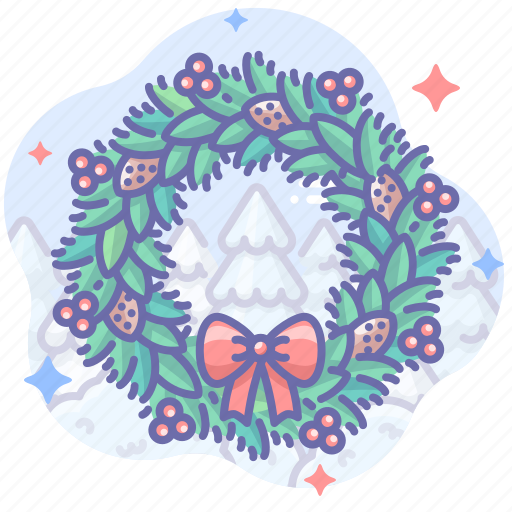 Christmas, decoration, wreath icon - Download on Iconfinder