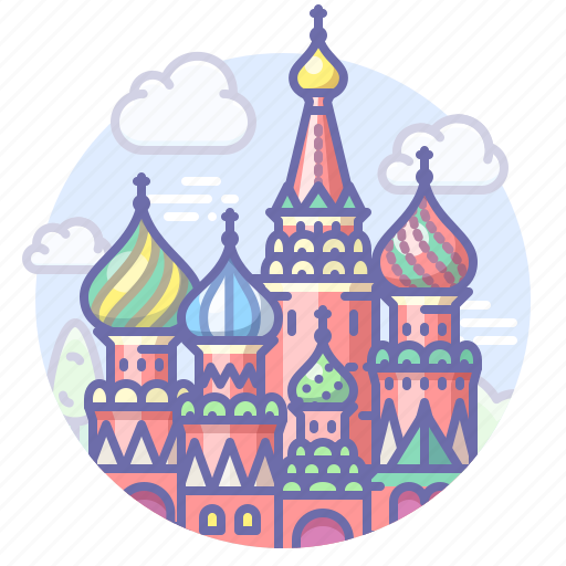 Basil, church, moscow, landmark icon - Download on Iconfinder