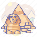 egypt, khafre, pyramid, landmarks 