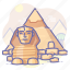 egypt, khafre, pyramid, landmark 