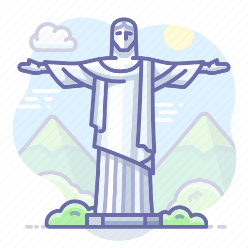 Christ, jesus, rio, landmark icon - Download on Iconfinder