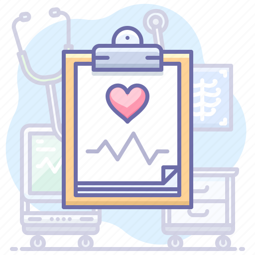 Ecg, electrocardiogram, heart, medicine icon - Download on Iconfinder