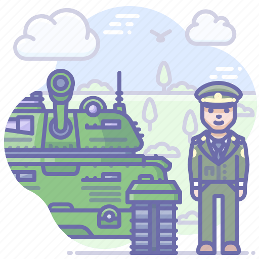 Army, general, tank, war icon - Download on Iconfinder