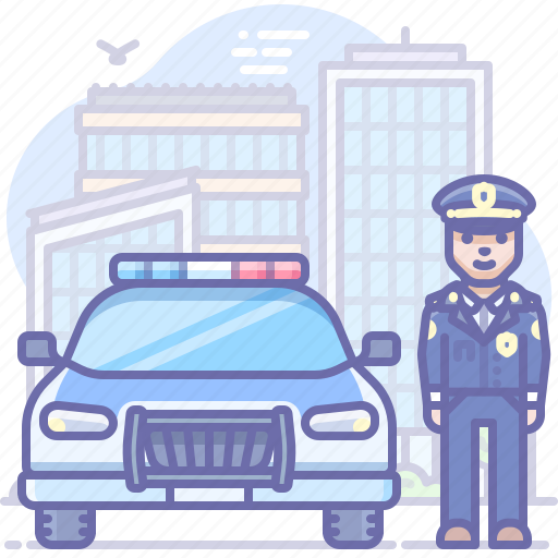 Car, cop, police icon - Download on Iconfinder on Iconfinder