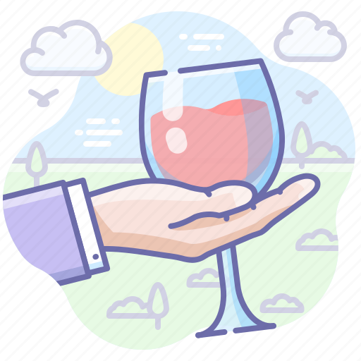 Wine, hand, tasting icon - Download on Iconfinder