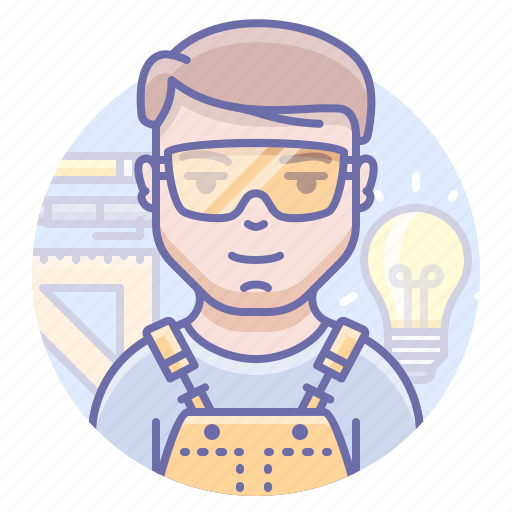 Electric, engineer, man icon - Download on Iconfinder