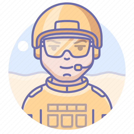 Man, military, soldier icon - Download on Iconfinder