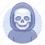 death, skeleton, skull 