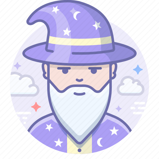 Magician, man, wizard icon - Download on Iconfinder
