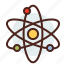 atom, education, learn, science, space 