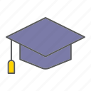 cap, cerenmony, education, graduate, graduation, hat, school