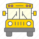 bus, education, school, transportation, vehicle