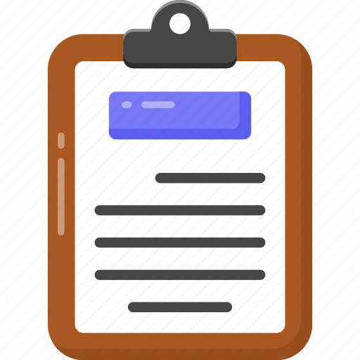 Test, exam, paper, document, clipboard paper icon - Download on Iconfinder