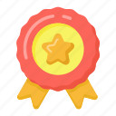quality badge, star badge, achievement badge, reward, ribbon badge