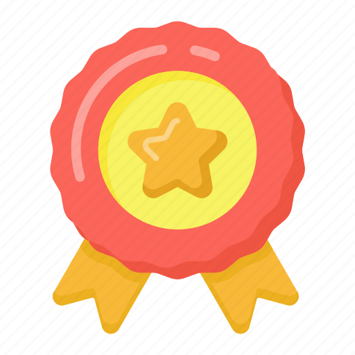 Quality badge, star badge, achievement badge, reward, ribbon badge icon - Download on Iconfinder