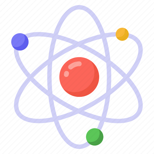 Atom, electrocn, science, physics, proton icon - Download on Iconfinder