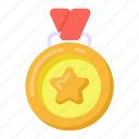star medal, achievement, award, reward, prize