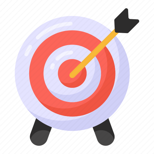 Dartboard, archery, bullseye, hit game, target icon - Download on Iconfinder