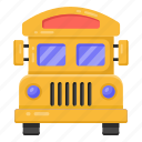 bus, school van, school bus, automobile, automotive