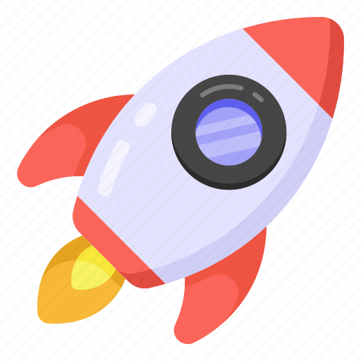 Rocket, missile, spacecraft, mission, startup icon - Download on Iconfinder