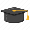 graduation cap, mortar cap, academic cap, academic hat, mortarboard