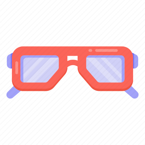 3d glasses, eyewear, goggles, eyespecs, eye glasses icon - Download on Iconfinder