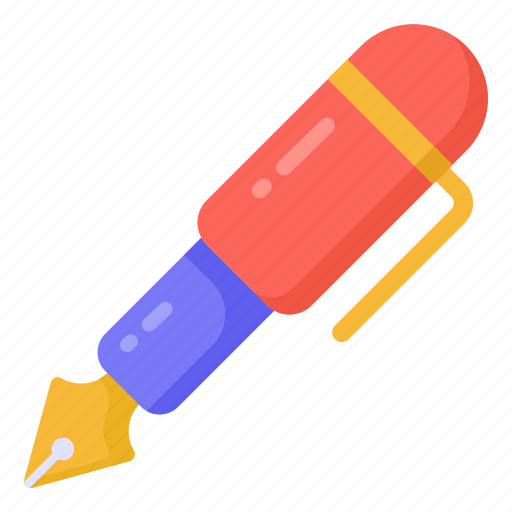 Pen, pen nib, stationery, writing tool, ink pen icon - Download on Iconfinder