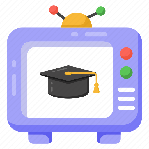 Educational transmission, online learning, live learning, distance learning, distance education icon - Download on Iconfinder