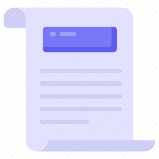 File, folded paper, document, archive, official paper icon - Download on Iconfinder