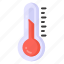 thermostat, thermometer, instrument, mercury scale, temperature meter 