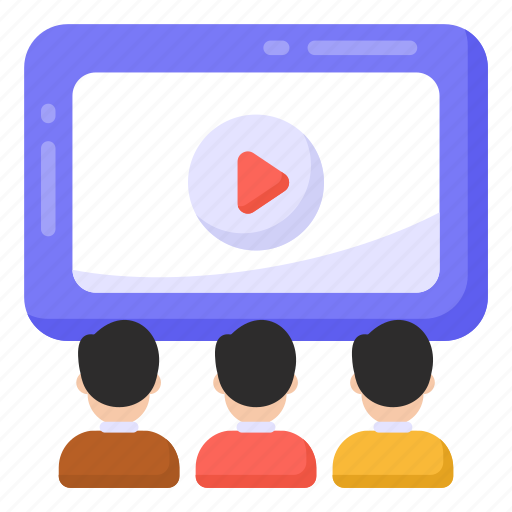 Video streaming, digital video, online video, internet video, multimedia icon - Download on Iconfinder