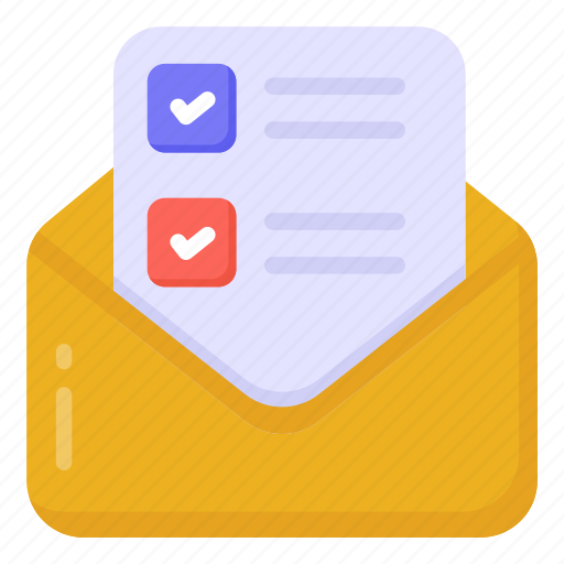 Open mail, letter, envelope, correspondence, educational mail icon - Download on Iconfinder