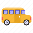 bus, school van, school bus, automobile, automotive