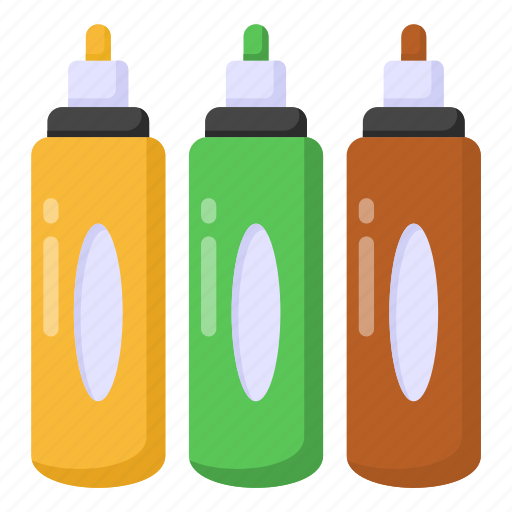 Highlighters, markers, office supplies, highlighter pens, stationery icon - Download on Iconfinder