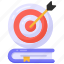 education target, education aim, education objective, education goal, dartboard 