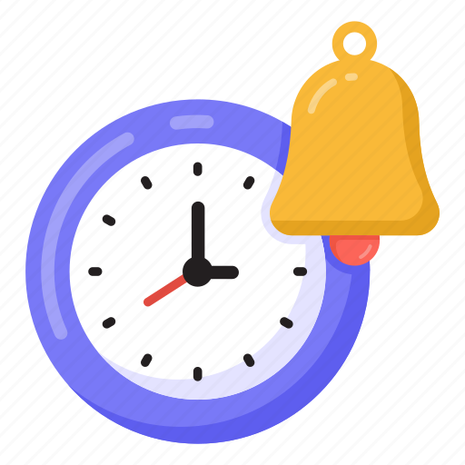 Alarm clock, time alarm, timepiece, timekeeper, chronology icon - Download on Iconfinder