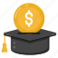 educational loan, scholarship, sponsored education, student grant, student loan 