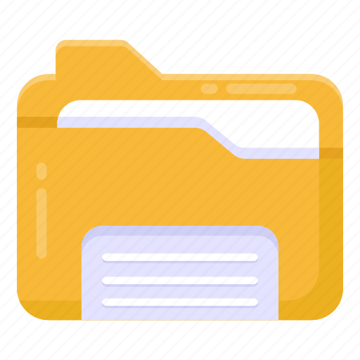 File, folder, binder, document, doc icon - Download on Iconfinder