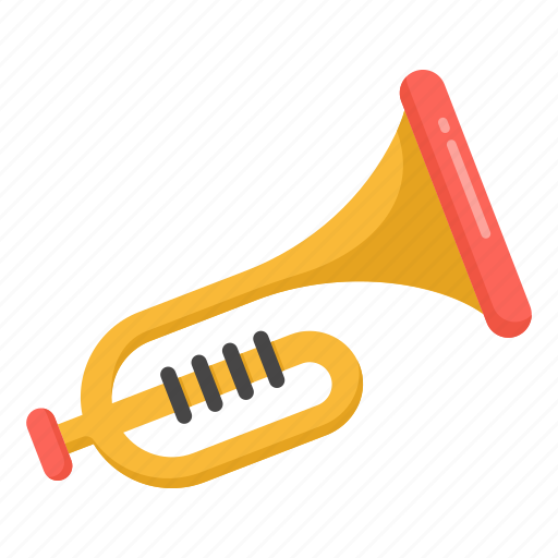 Music horn, music instrument, music tool, music equipment, trumpet icon - Download on Iconfinder
