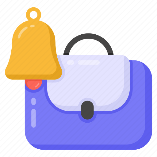 School bell, scholl gong, notification bell, alert bell, bell icon - Download on Iconfinder