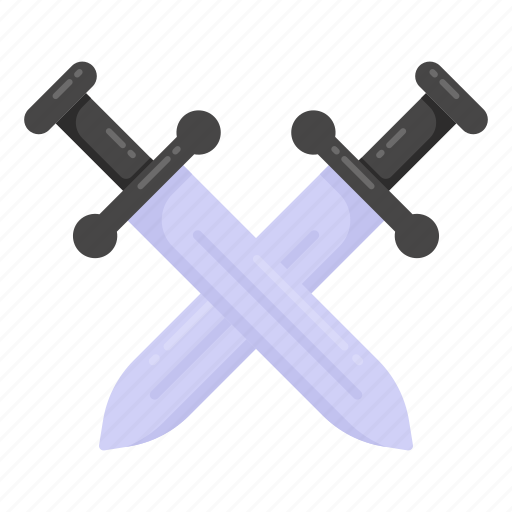 Swords, combot, weapon, crossed swords, war equipment icon - Download on Iconfinder