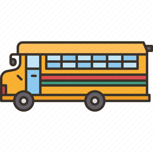 Bus, school, transportation, public, service icon - Download on Iconfinder