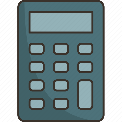 Calculator, calculation, mathematics, numbers, accounting icon - Download on Iconfinder
