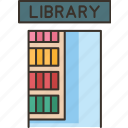 library, books, bookshelf, reading, literature